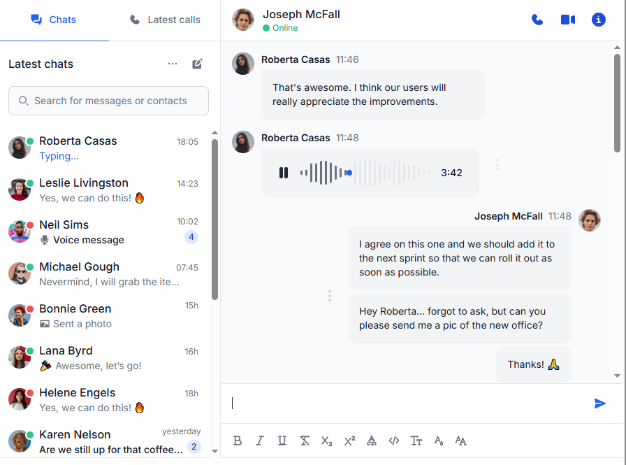 Lad dit team stille CRM-spørgsmål, som de taler til en kollega