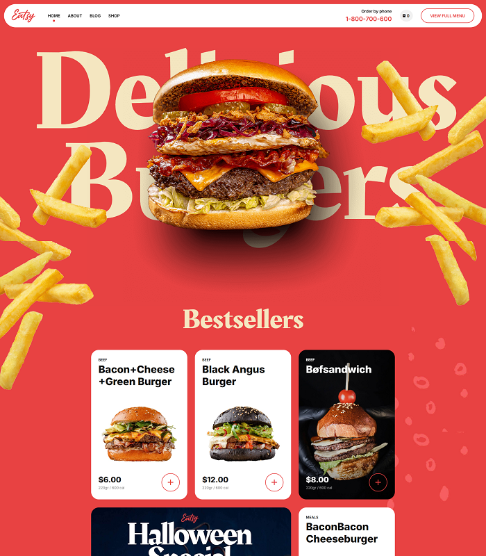 Webplatforme til takeout- og leveringsvirksomheder