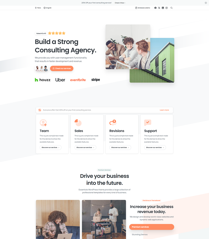 Webplatforme for professionelle tjenester